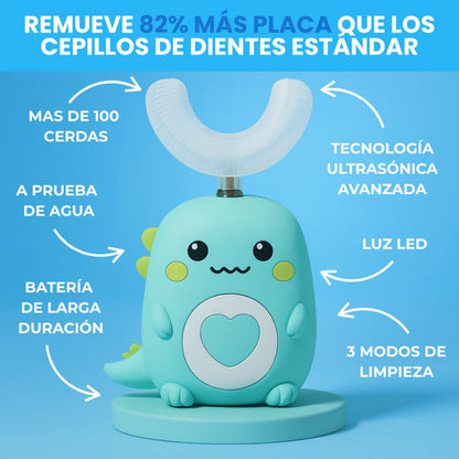 Emporium Cepillo de dientes eléctrico infantil