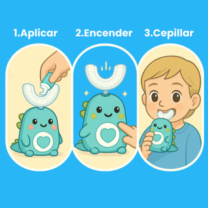 Emporium Cepillo de dientes eléctrico infantil